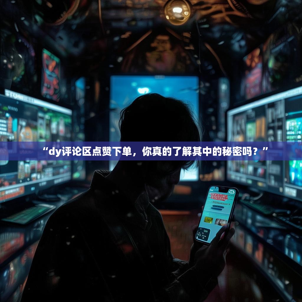 “dy评论区点赞下单，你真的了解其中的秘密吗？”