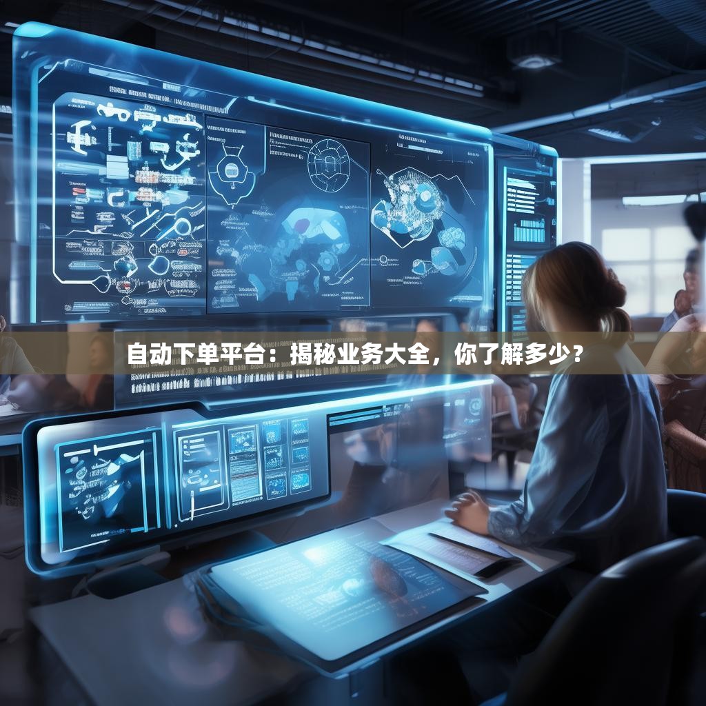 详细阅读:自动下单平台:揭秘业务大全,你了解多少? 自动下单平台:揭秘业务大全,你了解多少?