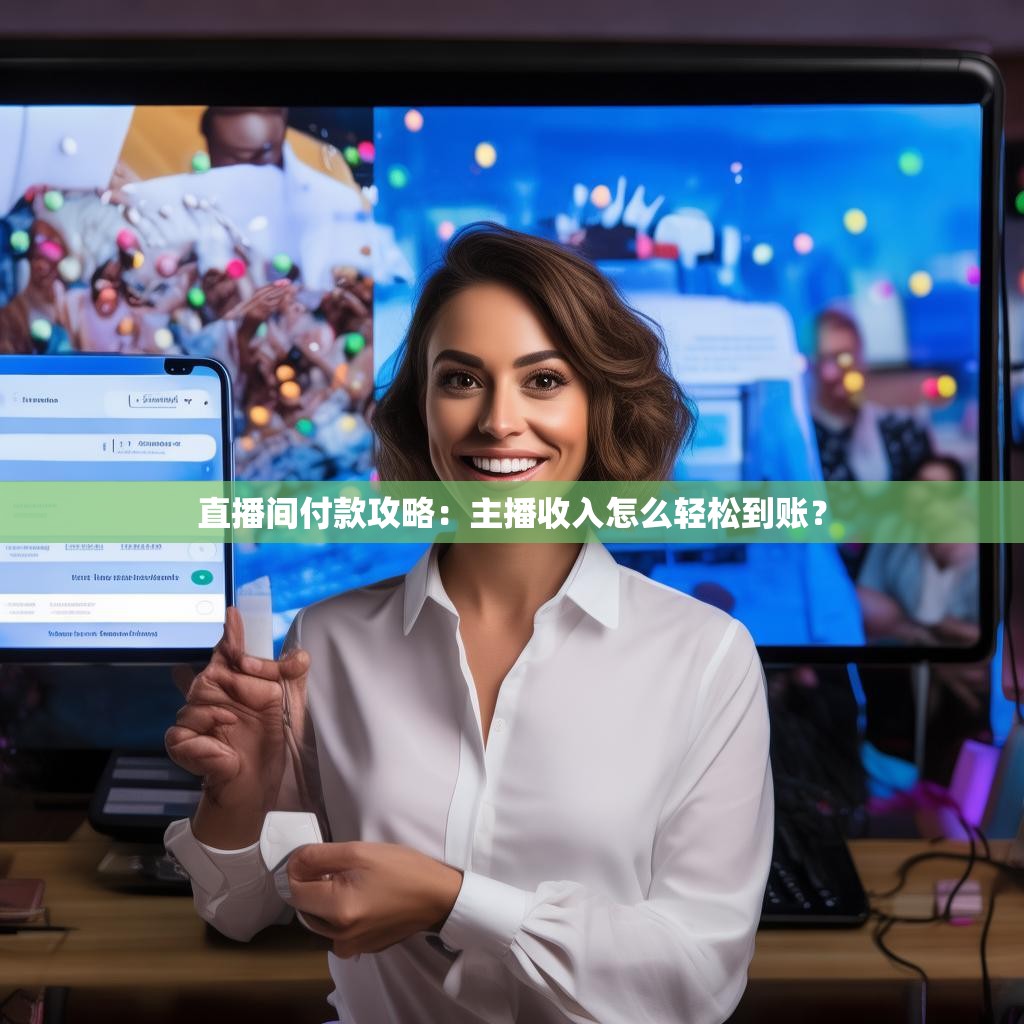直播间付款攻略:主播收入怎么轻松到账?