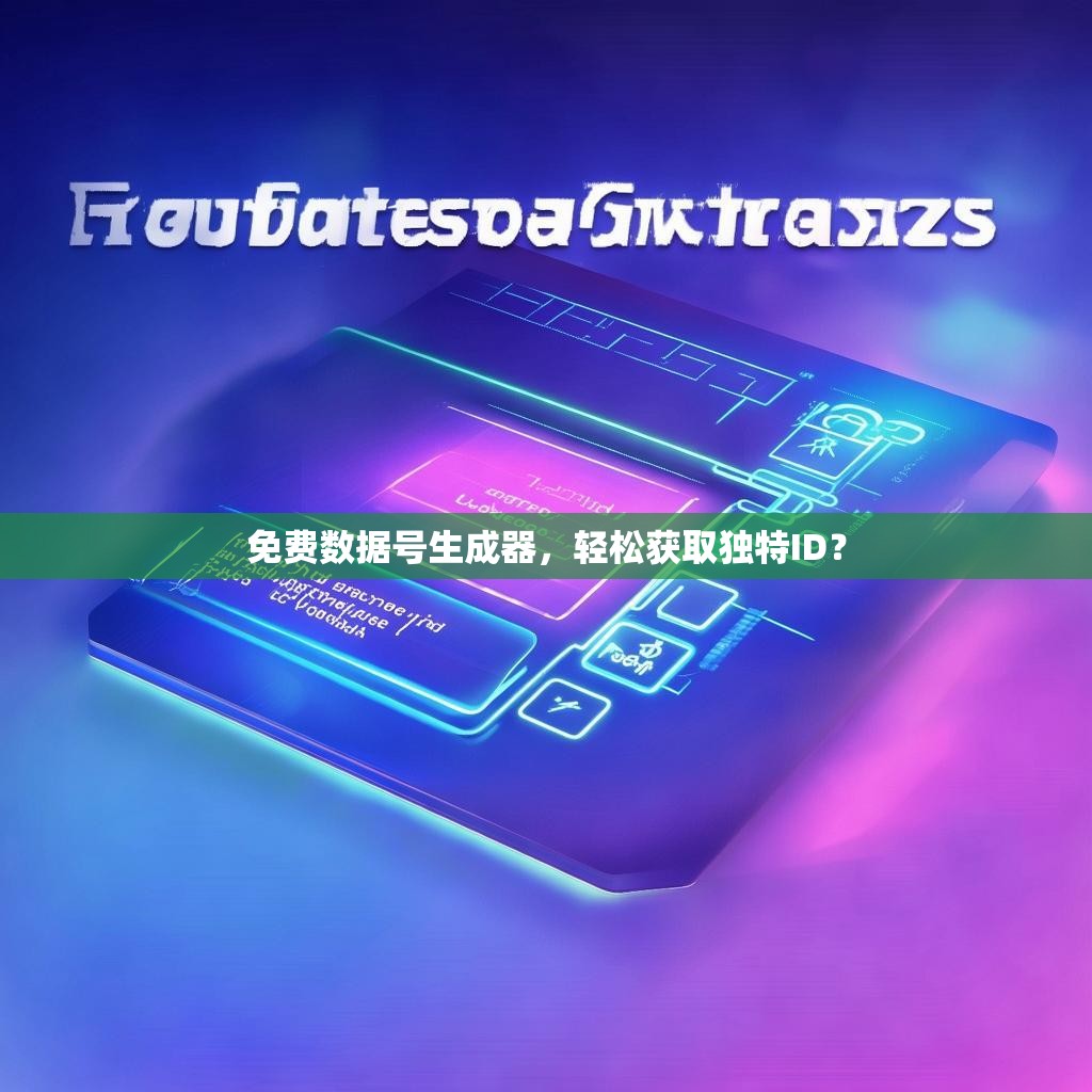 免费数据号生成器，轻松获取独特ID？