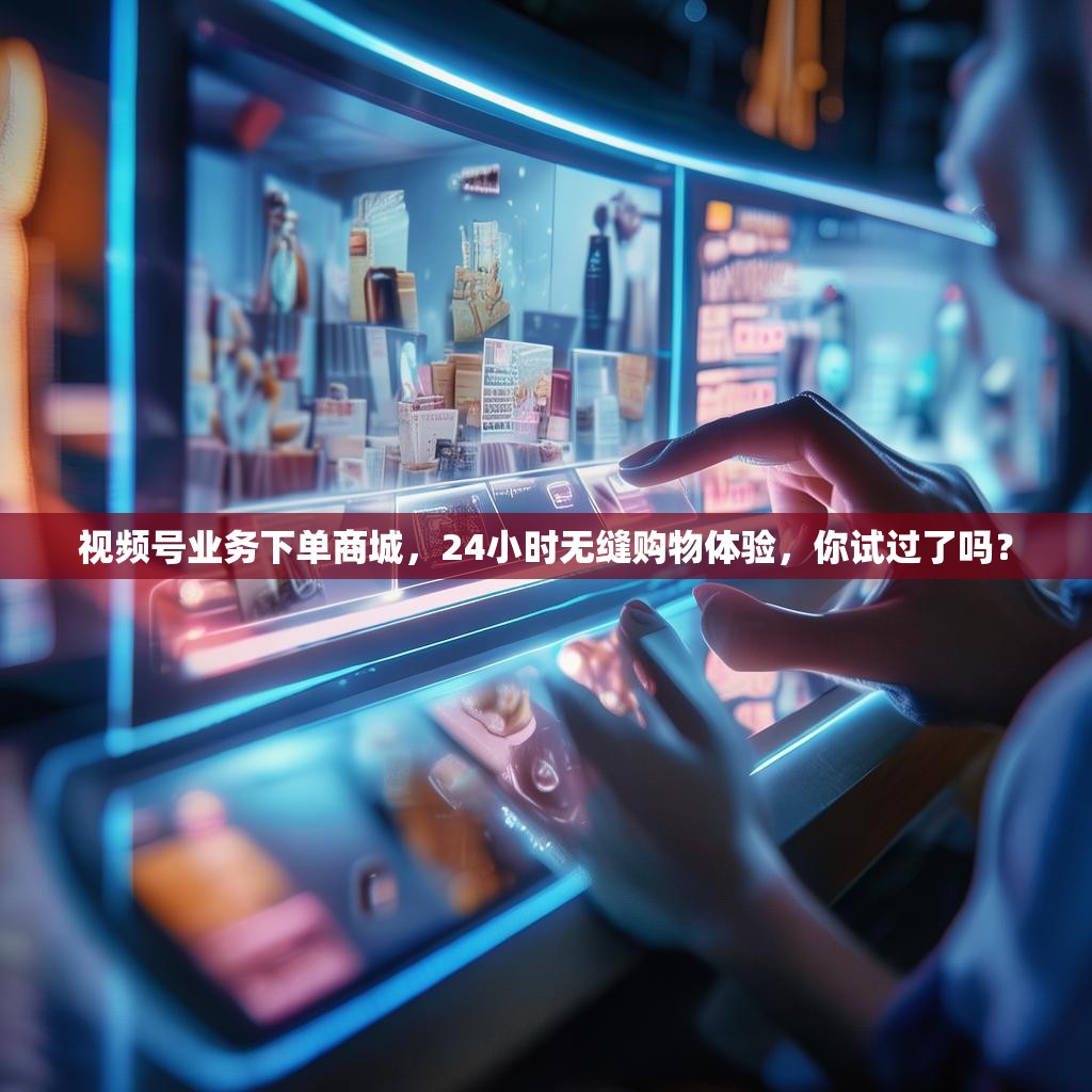 视频号业务下单商城，24小时无缝购物体验，你试过了吗？