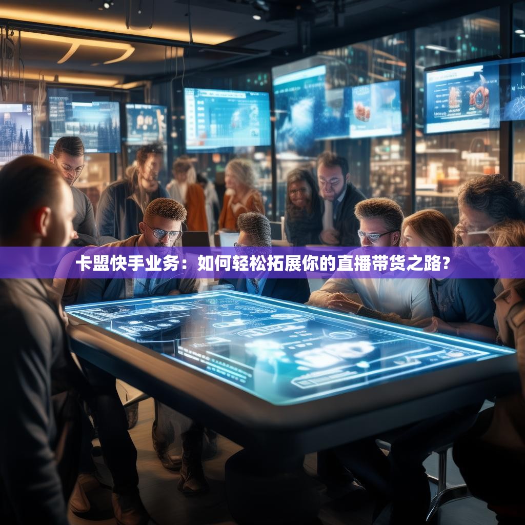 卡盟快手业务：如何轻松拓展你的直播带货之路？