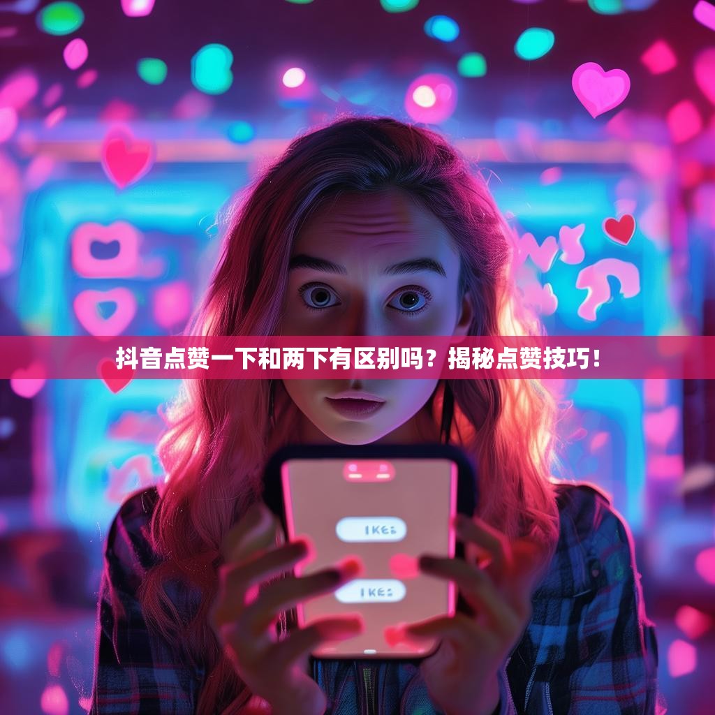 抖音点赞一下和两下有区别吗?揭秘点赞技巧!