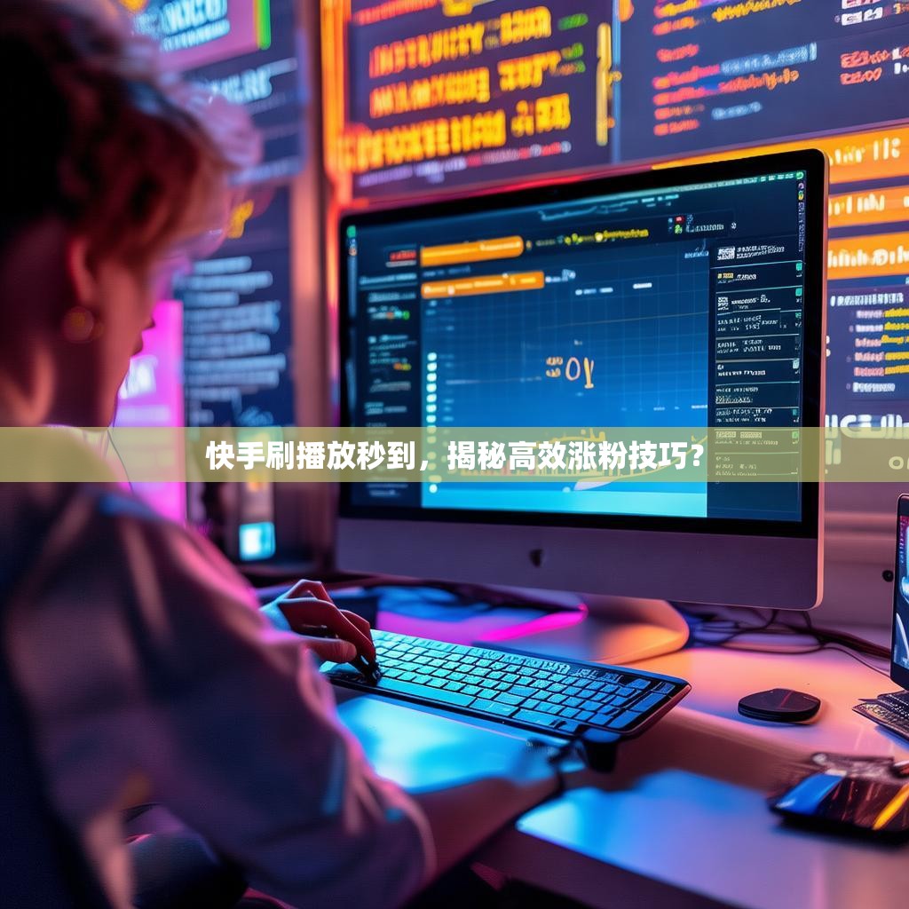 快手刷播放秒到，揭秘高效涨粉技巧？