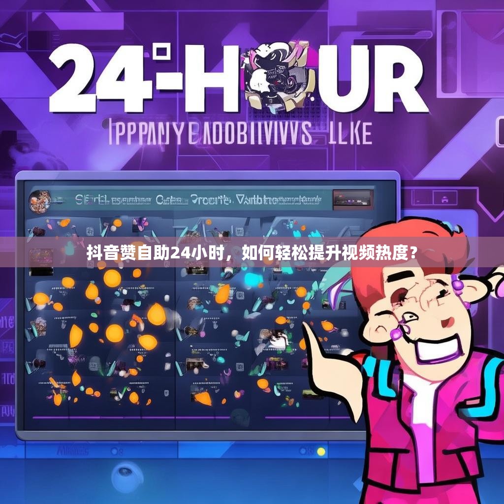 抖音赞自助24小时,如何轻松提升视频热度?