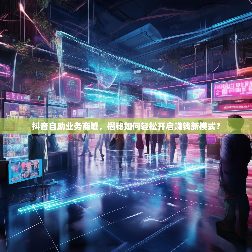 抖音自助业务商城，揭秘如何轻松开启赚钱新模式？