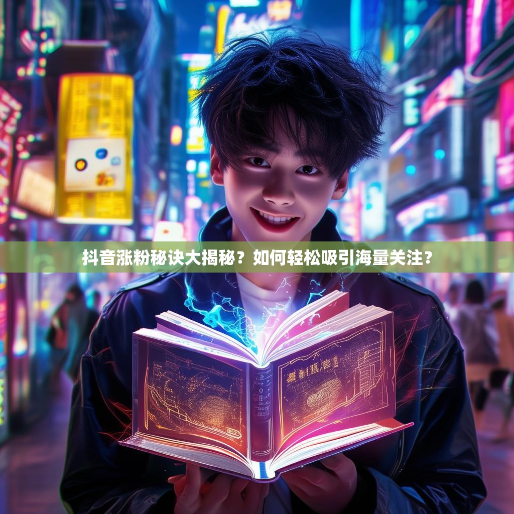 抖音涨粉秘诀大揭秘？如何轻松吸引海量关注？