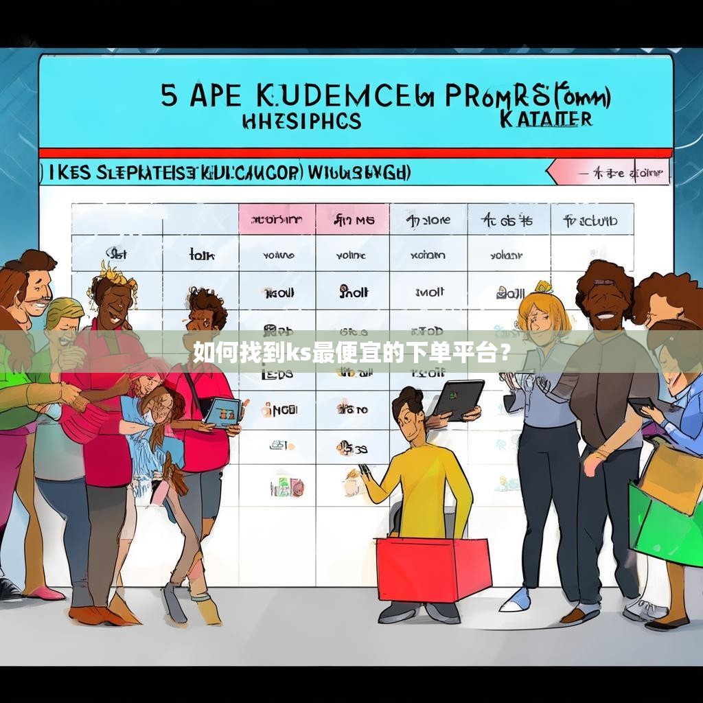 如何找到ks最便宜的下单平台？