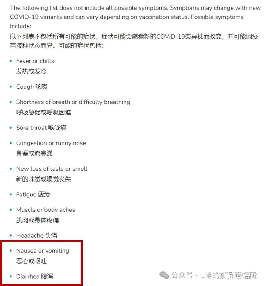 新冠症状新变化,除常见症状外还出现胃肠道不适症状